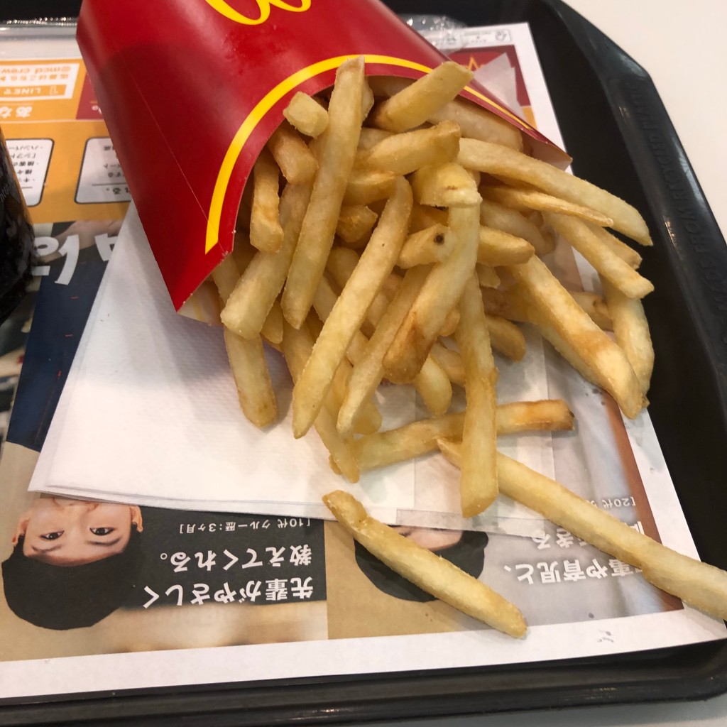 ユーザーが投稿したマックポテトの写真 - 実際訪問したユーザーが直接撮影して投稿した千間台西ファーストフードマクドナルド せんげん台駅西口店の写真