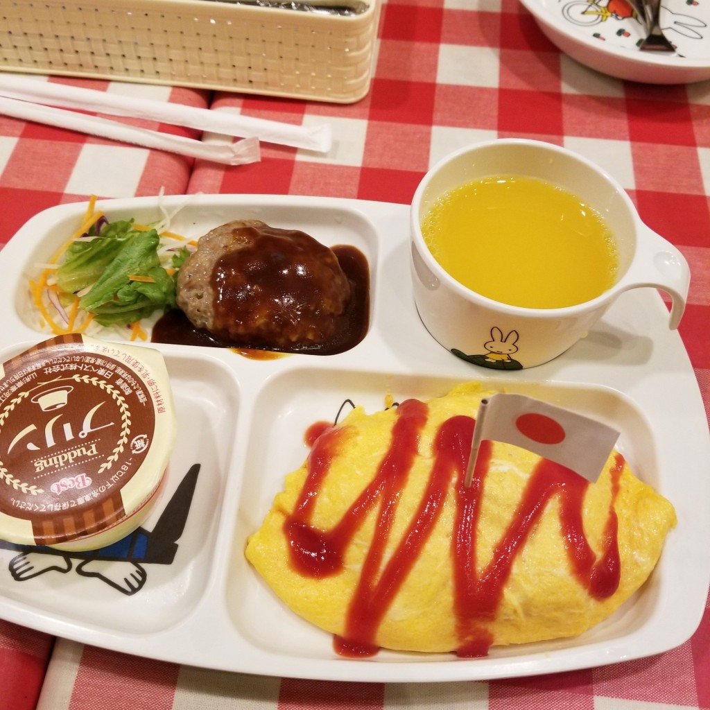 ユーザーが投稿したお子様ひよこの写真 - 実際訪問したユーザーが直接撮影して投稿した池辺町洋食ラケル ららぽーと横浜店の写真