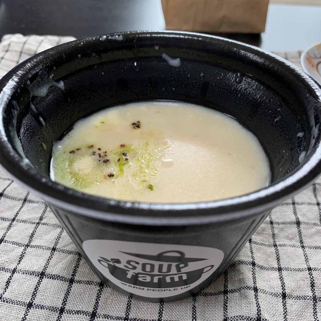 ユーザーが投稿したチーズ好きのためチーズスープの写真 - 実際訪問したユーザーが直接撮影して投稿した東本町喫茶店SOUP farmの写真