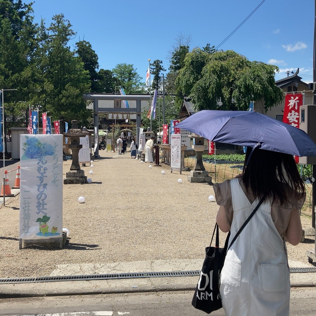 セリオン坊やさんが投稿した市名坂神社のお店二柱神社/フタハシラジンジャの写真