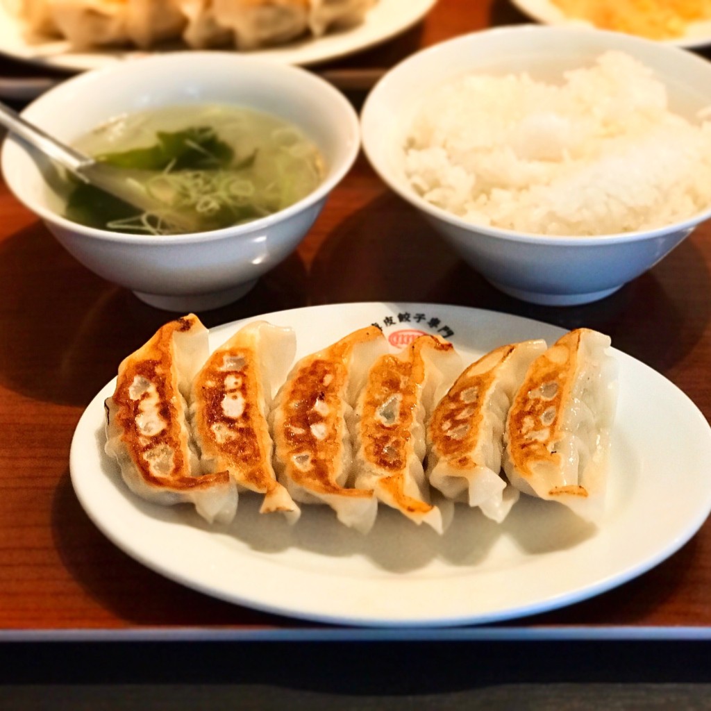 ユーザーが投稿した餃子定食の写真 - 実際訪問したユーザーが直接撮影して投稿した西新宿餃子渋谷餃子 新宿西口店の写真