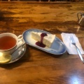 ケーキセット - 実際訪問したユーザーが直接撮影して投稿した勿来町喫茶店どなうの写真のメニュー情報