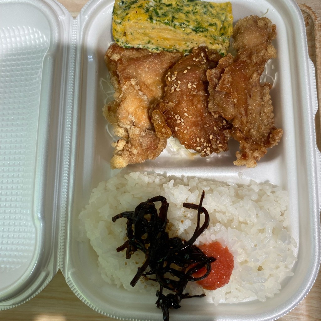 ユーザーが投稿したご飯大明太子の写真 - 実際訪問したユーザーが直接撮影して投稿した久世高田町鶏料理からたま屋 イオンモール京都桂川の写真