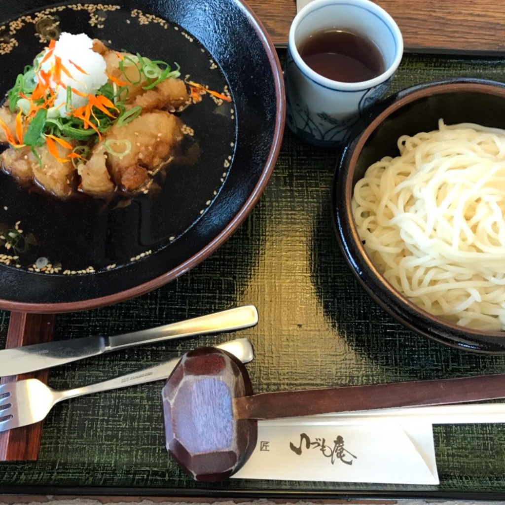 ユーザーが投稿した淡路まるごと「タマネギつけ麺 華」の写真 - 実際訪問したユーザーが直接撮影して投稿した志筑うどん麺乃匠 いづも庵の写真