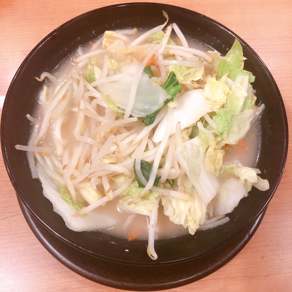 ユーザーが投稿した野菜タンメンの写真 - 実際訪問したユーザーが直接撮影して投稿した不動ケ岡ファミリーレストランガスト 成田店の写真