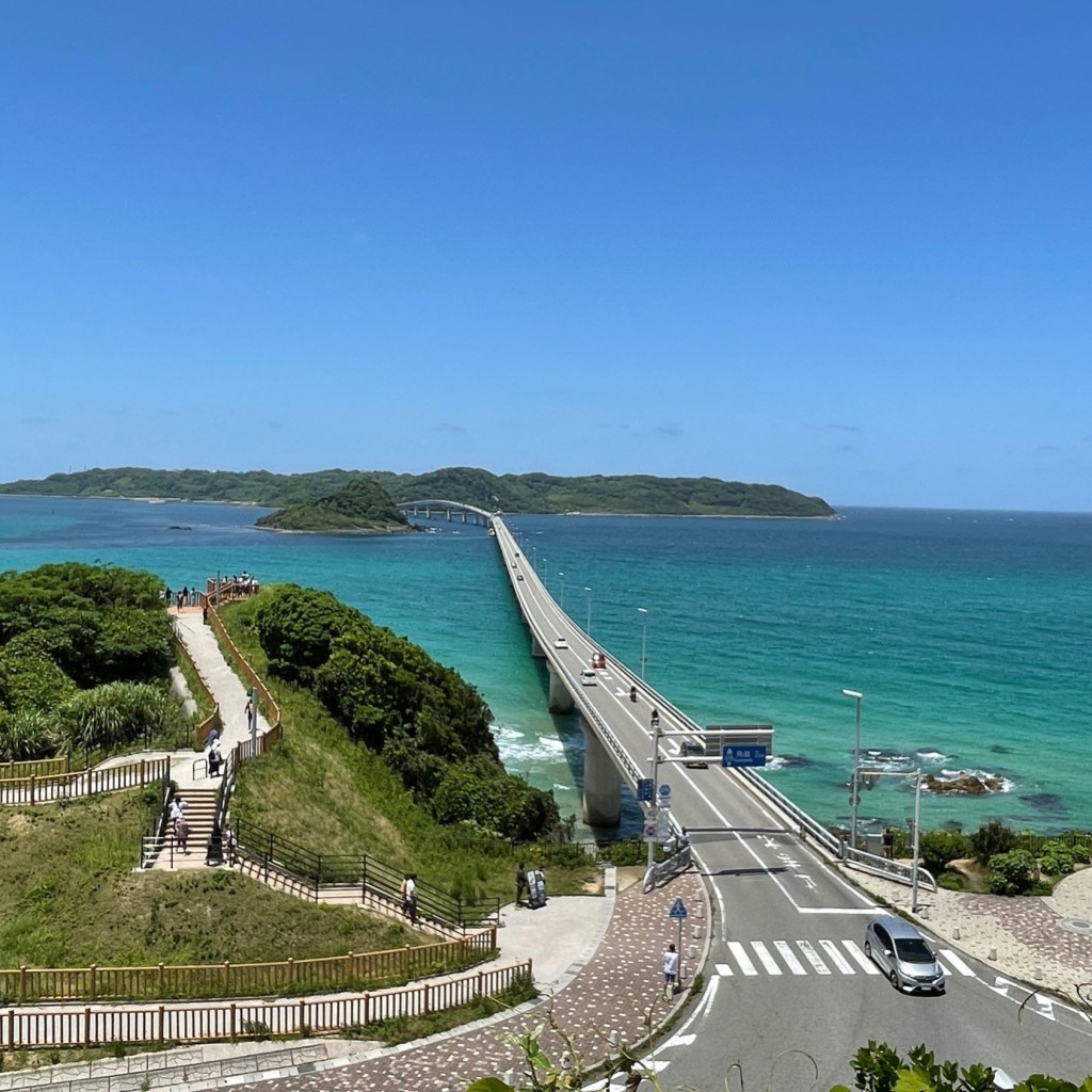 tancrowさんが投稿した豊北町大字神田地域名所のお店角島大橋/ツノシマオオハシの写真