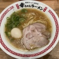 豚骨ラーメン - 実際訪問したユーザーが直接撮影して投稿した下臼井ラーメン専門店幸ちゃんラーメン 福岡空港店の写真のメニュー情報