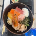 いろどり海鮮温玉丼 - 実際訪問したユーザーが直接撮影して投稿した曲川町丼もの海鮮王 イオンモール橿原店の写真のメニュー情報