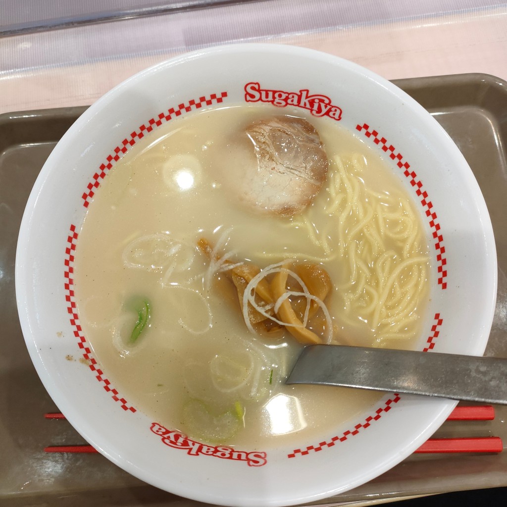 ユーザーが投稿したラーメンの写真 - 実際訪問したユーザーが直接撮影して投稿した志都呂ラーメン専門店スガキヤ 浜松志都呂イオンモール店の写真