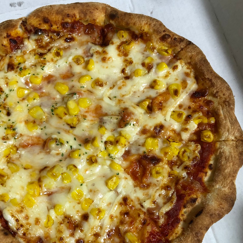 ユーザーが投稿したマヨコーンピザの写真 - 実際訪問したユーザーが直接撮影して投稿した岸部南ファミリーレストランガスト 岸辺駅前店の写真