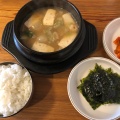 味噌チゲ定食 - 実際訪問したユーザーが直接撮影して投稿した高砂韓国料理ぶた家の写真のメニュー情報