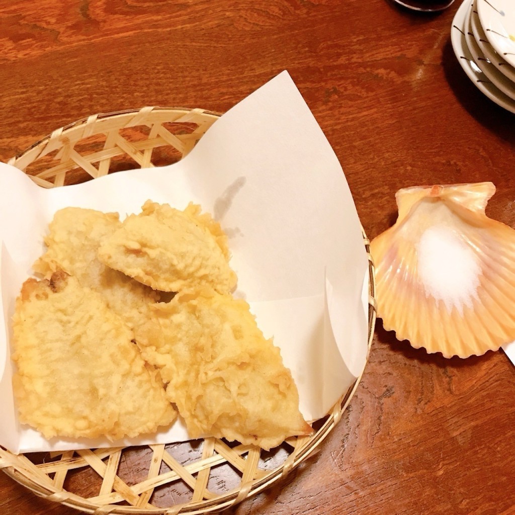 ユーザーが投稿した鯵の天ぷらの写真 - 実際訪問したユーザーが直接撮影して投稿した東小松川和食 / 日本料理四季料理あさひの写真