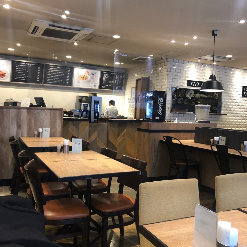 実際訪問したユーザーが直接撮影して投稿した鶴見中央パスタPOTA PASTA CAFFE STATION 京急鶴見店の写真