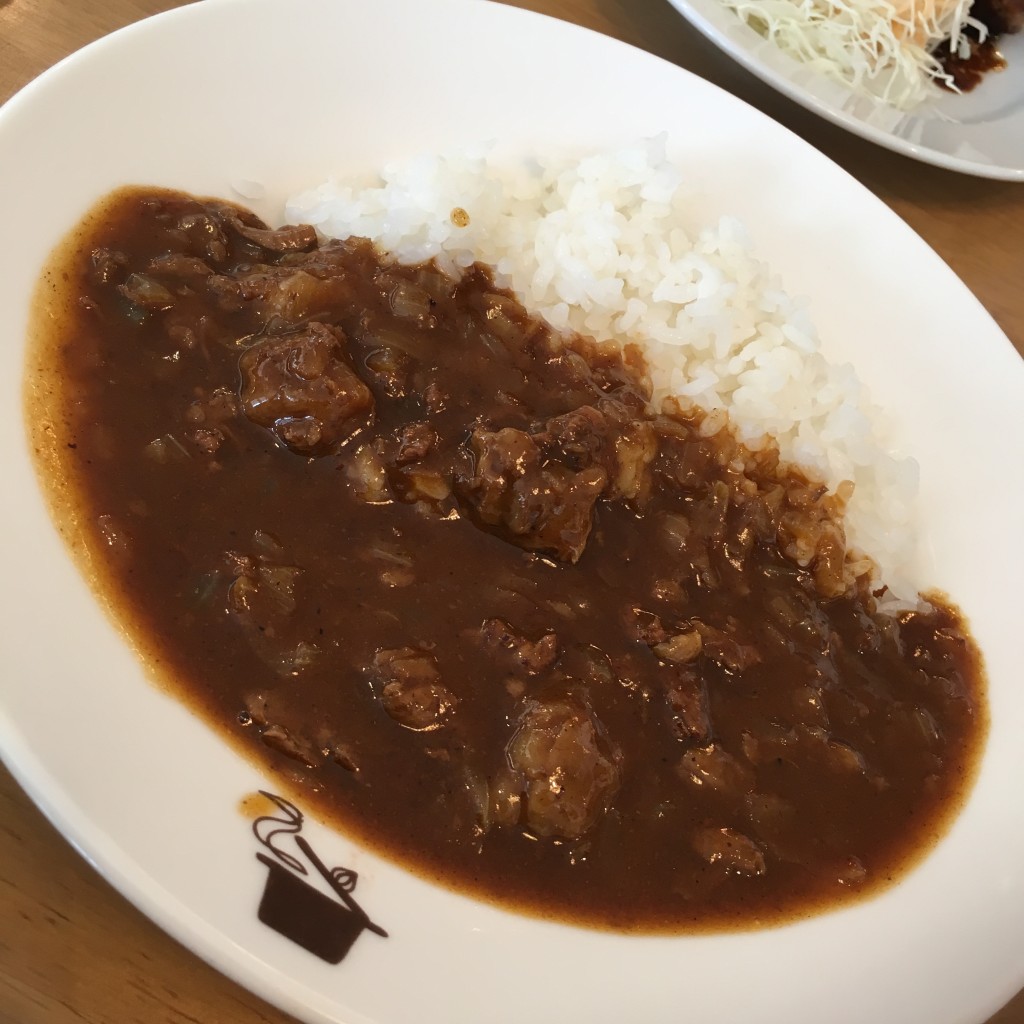 ユーザーが投稿した牛すじカレーの写真 - 実際訪問したユーザーが直接撮影して投稿した名駅洋食キッチンミルポワの写真