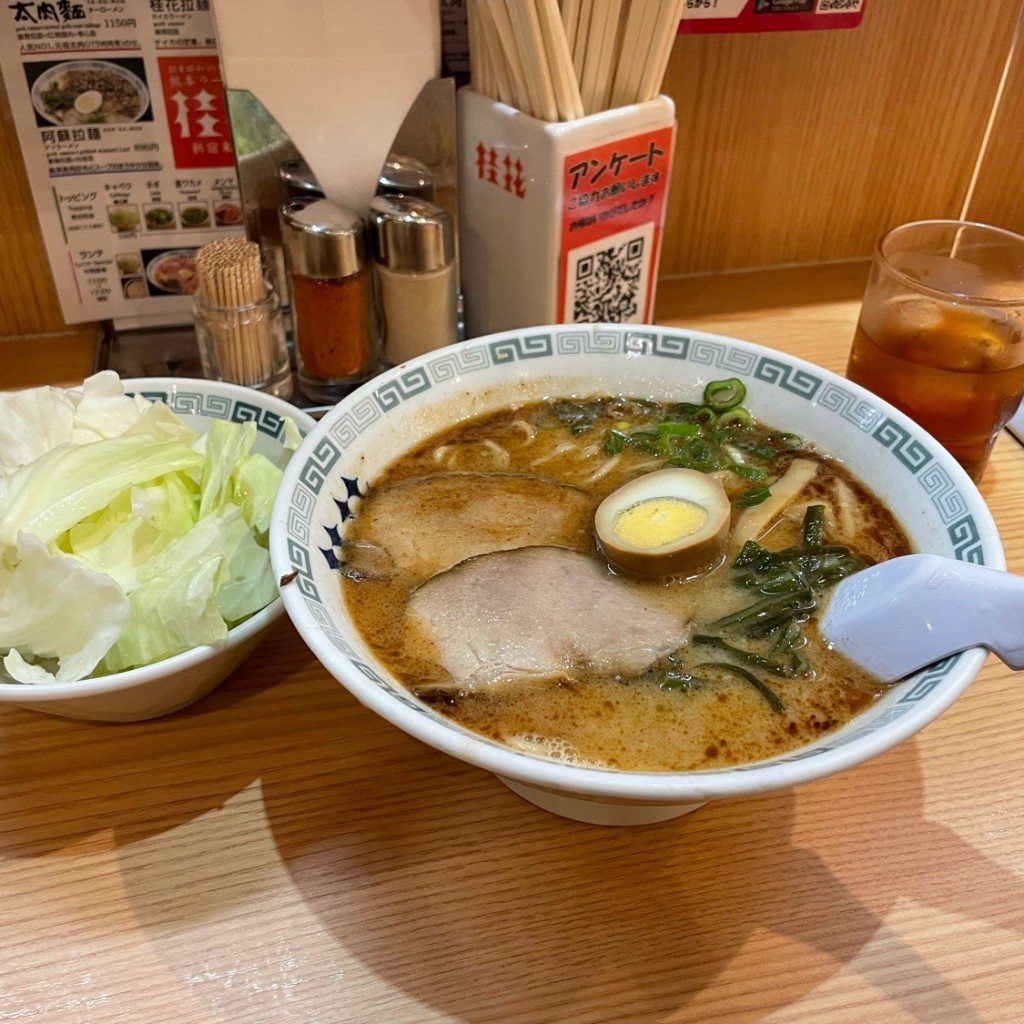 ジロリアン1さんが投稿した新宿ラーメン専門店のお店桂花ラーメン 新宿末広店/けいからーめんの写真