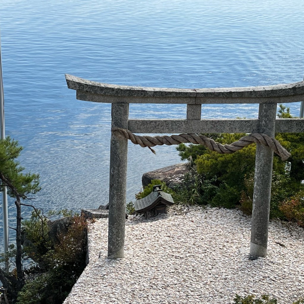 実際訪問したユーザーが直接撮影して投稿した早崎町神社竹生島神社の写真