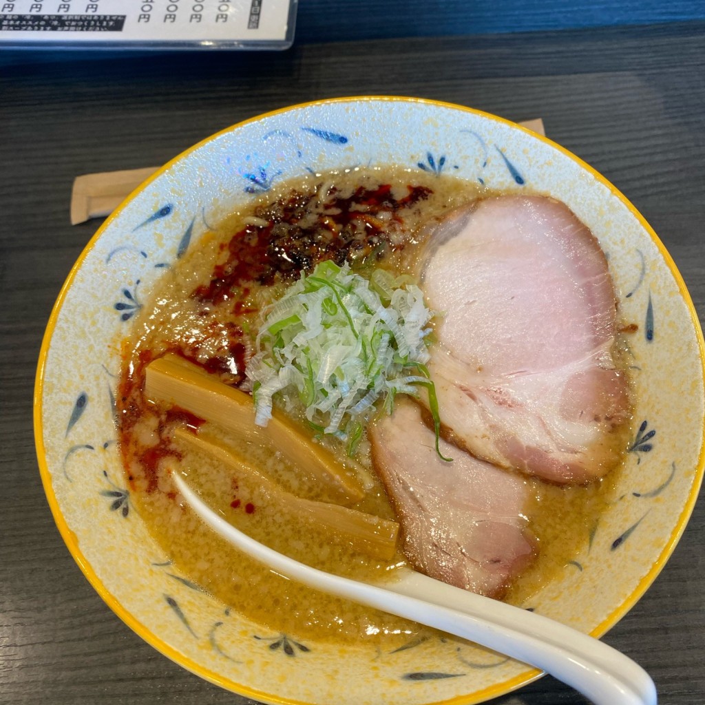 ユーザーが投稿した辛味噌ラーメンの写真 - 実際訪問したユーザーが直接撮影して投稿した北十四条東ラーメン / つけ麺札幌Fuji屋の写真