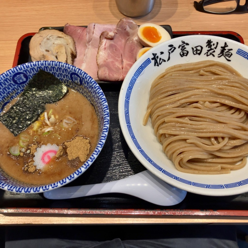 ASTROBLACKさんが投稿した浜町ラーメン / つけ麺のお店松戸富田製麺 ららぽーとTOKYO-BAY店/マツドトミタセイメン ララポートトウキョウベイテンの写真