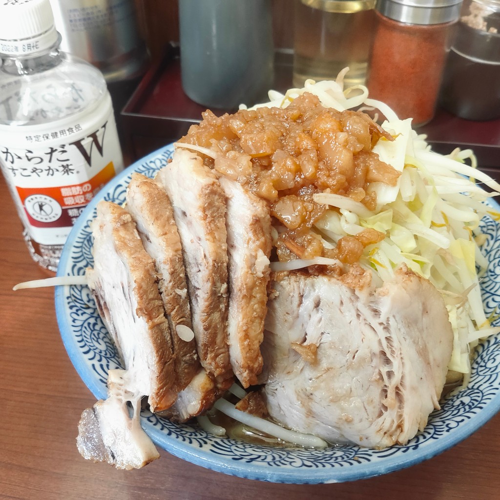 ユーザーが投稿した豚性ラーメンの写真 - 実際訪問したユーザーが直接撮影して投稿した柴崎町ラーメン専門店立川 田田の写真