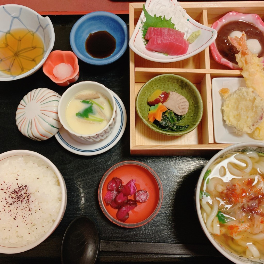 ユーザーが投稿したL お昼の写真 - 実際訪問したユーザーが直接撮影して投稿した幡野町和食 / 日本料理やじろべえ 瀬戸店の写真