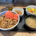 肉だく牛丼 - 実際訪問したユーザーが直接撮影して投稿した中田北牛丼吉野家 立場店の写真のメニュー情報