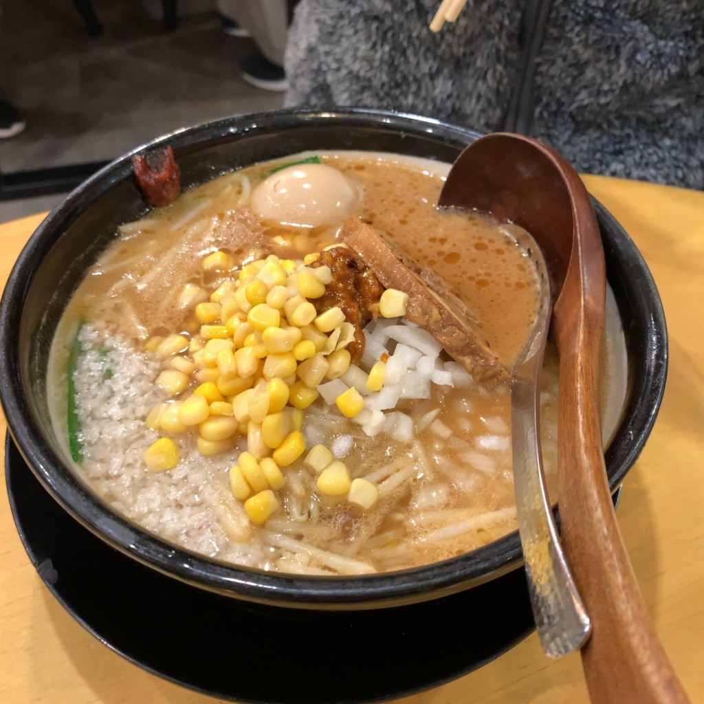 ユーザーが投稿した得味噌ラーメンの写真 - 実際訪問したユーザーが直接撮影して投稿した戸塚鋏町ラーメン専門店味噌ラーメン専門店 日月堂 東川口店の写真