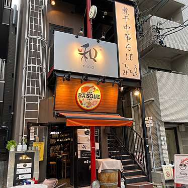 実際訪問したユーザーが直接撮影して投稿した名駅ラーメン専門店柳橋 和nico 煮干中華そばと日本酒の写真