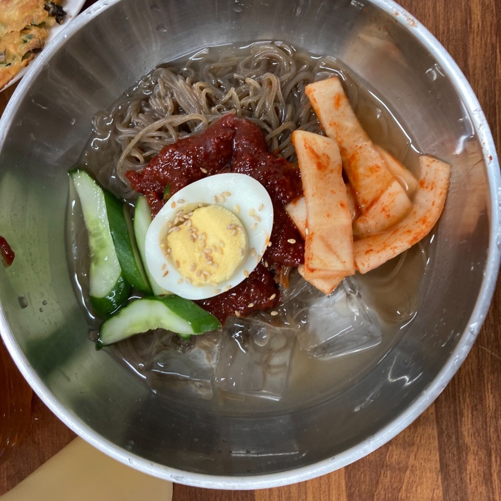 ユーザーが投稿したビビン麺の写真 - 実際訪問したユーザーが直接撮影して投稿した寺台韓国料理食堂ユリの写真