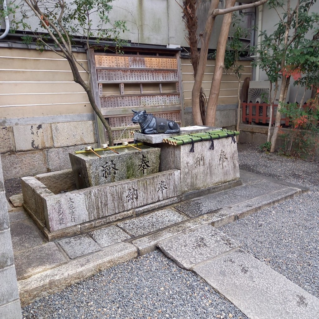 実際訪問したユーザーが直接撮影して投稿した堀松町神社神牛(菅原院天満宮神社)の写真
