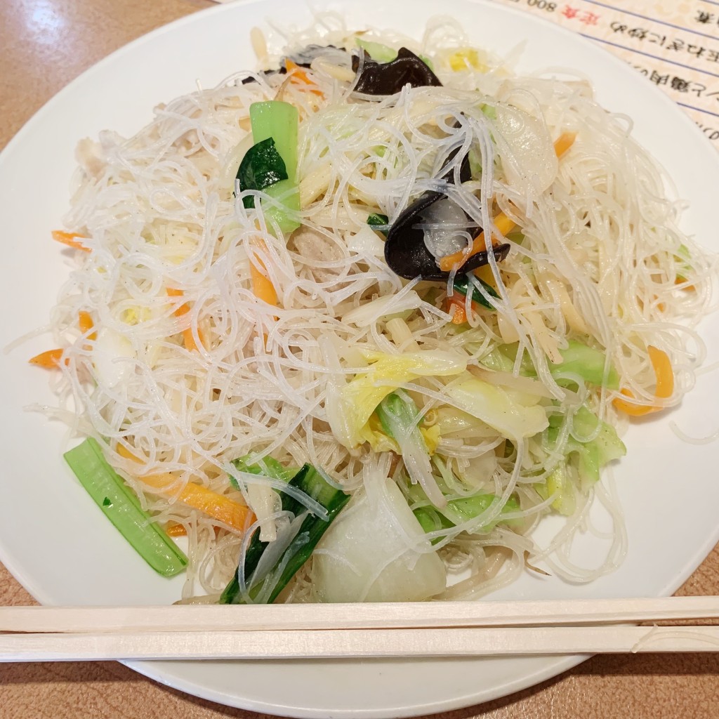 ユーザーが投稿した焼きビーフンの写真 - 実際訪問したユーザーが直接撮影して投稿した上野台湾料理台湾料理 新東洋の写真