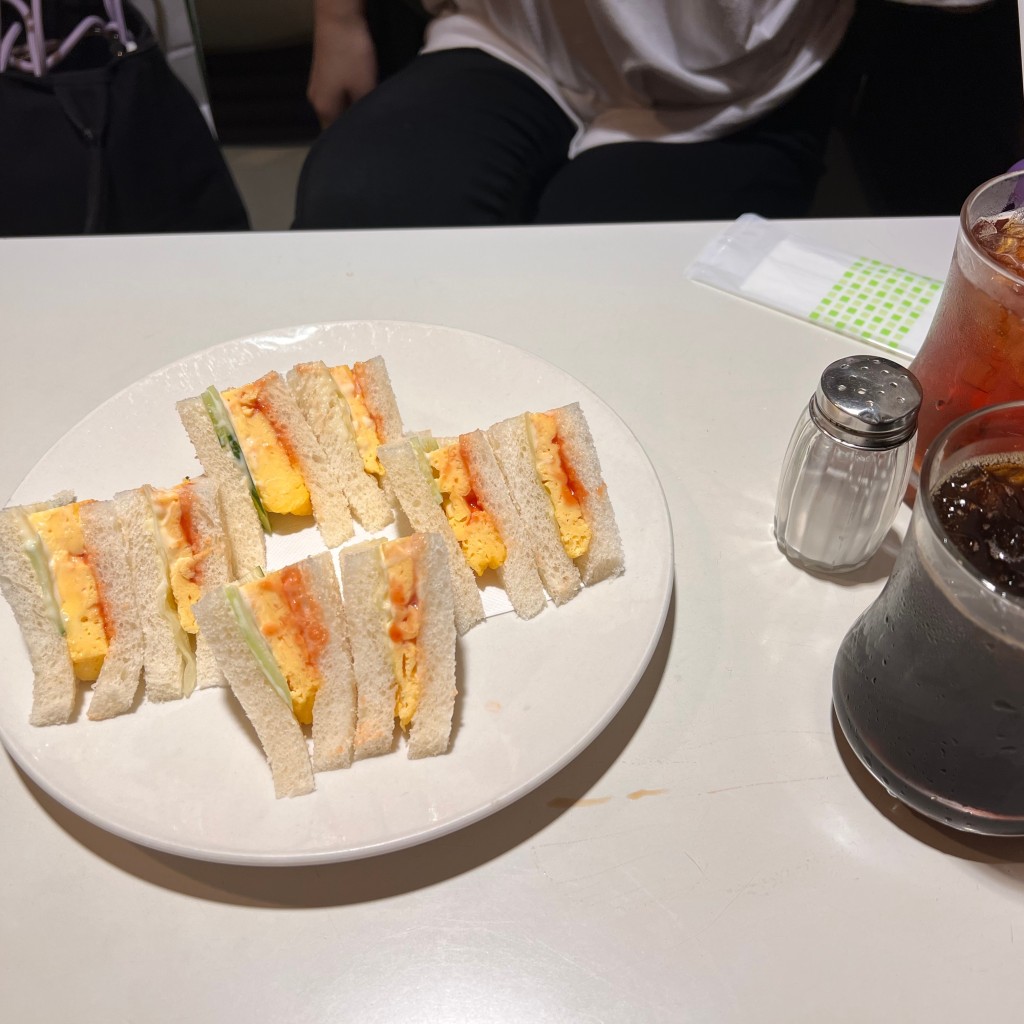 ユーザーが投稿したタマゴサンドの写真 - 実際訪問したユーザーが直接撮影して投稿した角田町喫茶店ドリヤードの写真