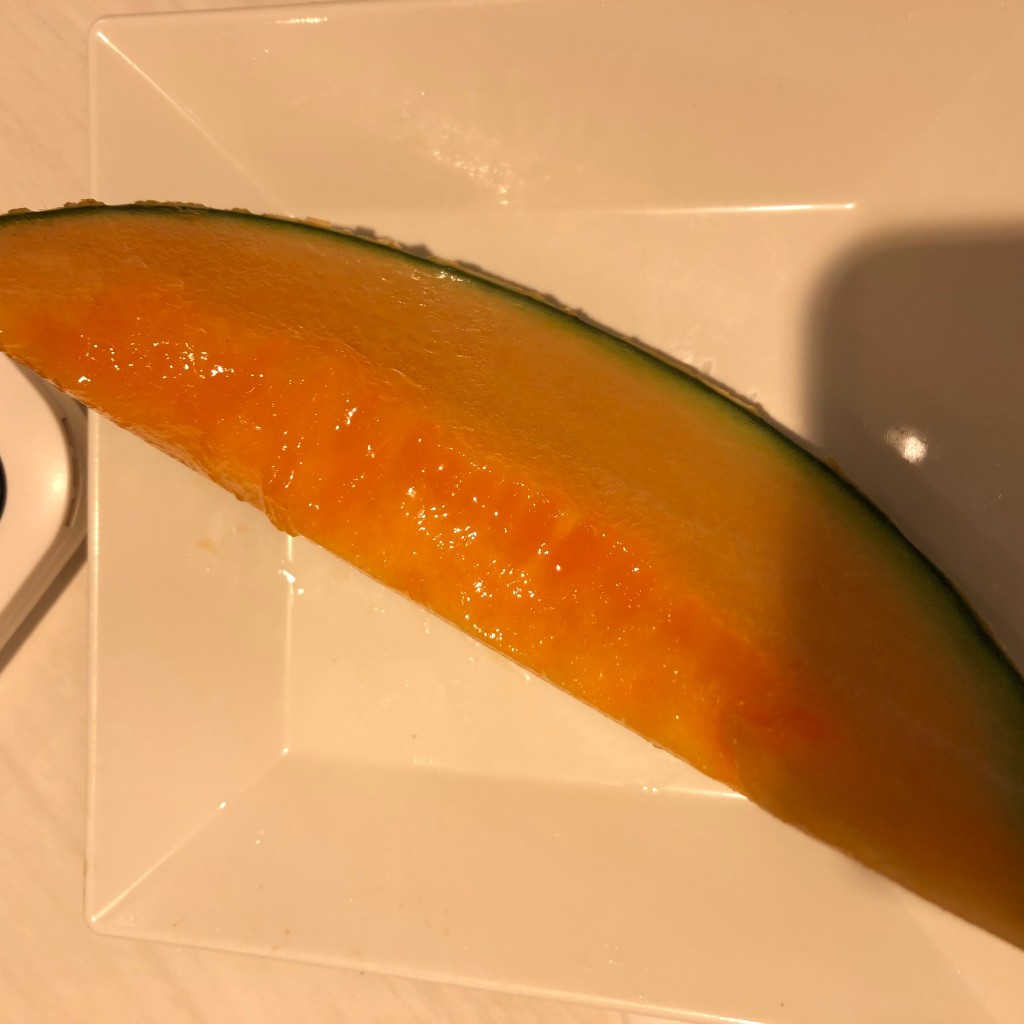 ユーザーが投稿した赤肉メロンの写真 - 実際訪問したユーザーが直接撮影して投稿した光町寿司魚べい 八尾光町店の写真