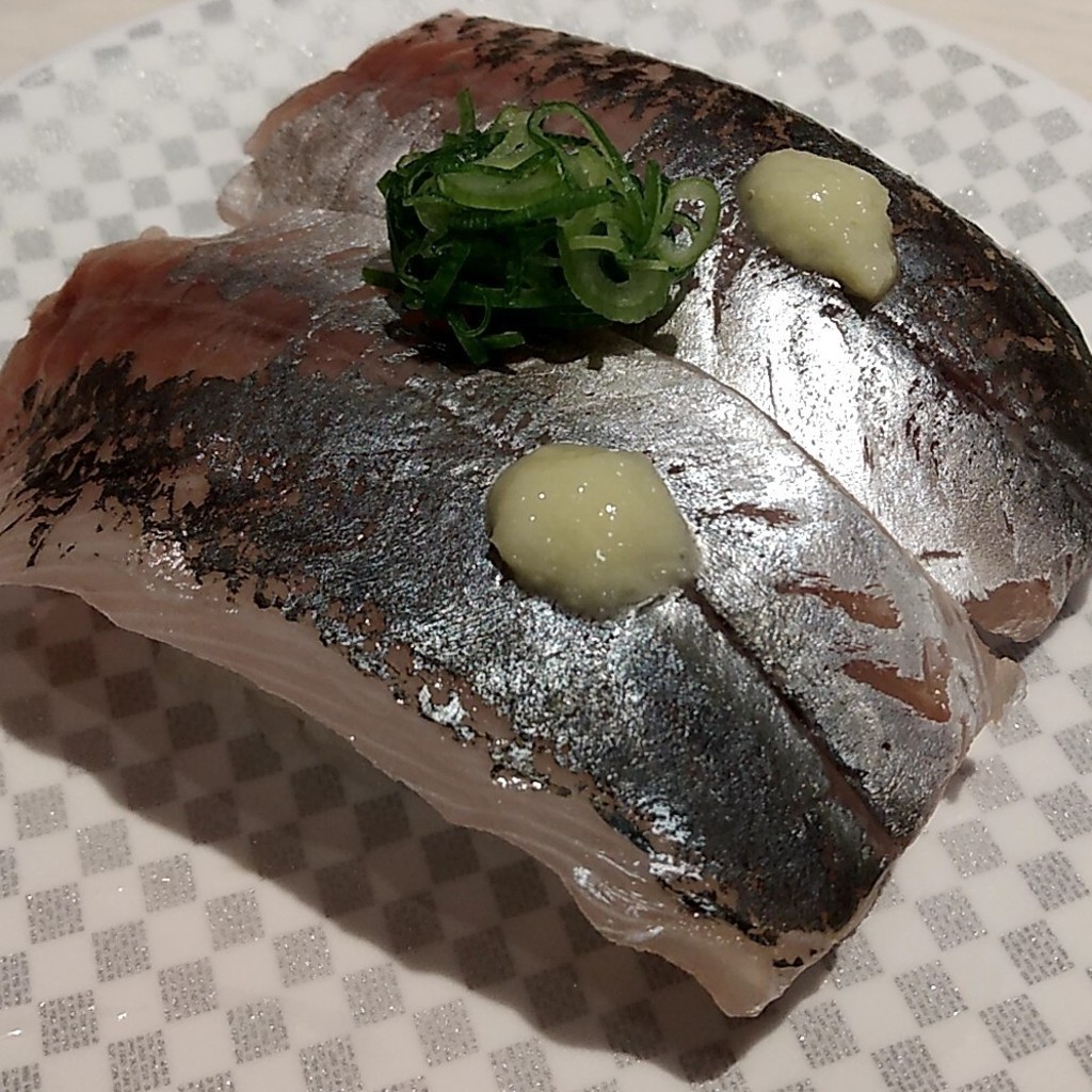ユーザーが投稿したあじの写真 - 実際訪問したユーザーが直接撮影して投稿した国済寺町寿司魚べい 深谷店の写真