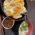 カツ丼うどん - 実際訪問したユーザーが直接撮影して投稿した船津町うどんあずみうどん 大牟田店の写真のメニュー情報