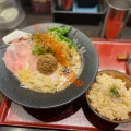 実際訪問したユーザーが直接撮影して投稿した神田三崎町ラーメン / つけ麺鯛担麺専門店 恋し鯛の写真