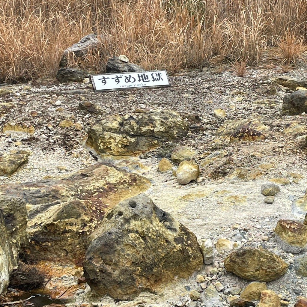 実際訪問したユーザーが直接撮影して投稿した満願寺岩雀の地獄と奇岩石の写真