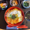 ロースカツ丼 - 実際訪問したユーザーが直接撮影して投稿した大田町大田そば平和亭の写真のメニュー情報
