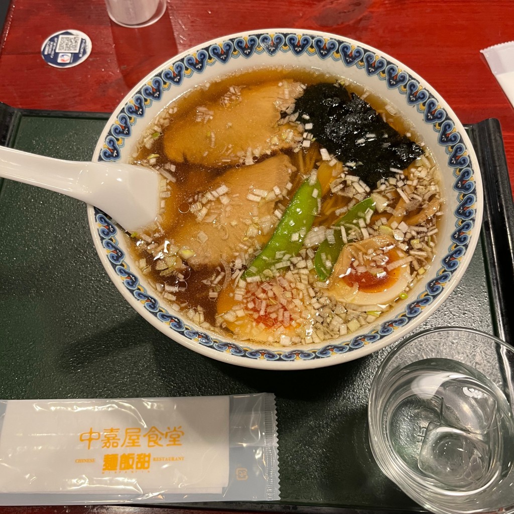 ユーザーが投稿した麺飯甜ラーメンの写真 - 実際訪問したユーザーが直接撮影して投稿した中田ラーメン / つけ麺中嘉屋食堂麺飯甜 ザ モール仙台長町店の写真