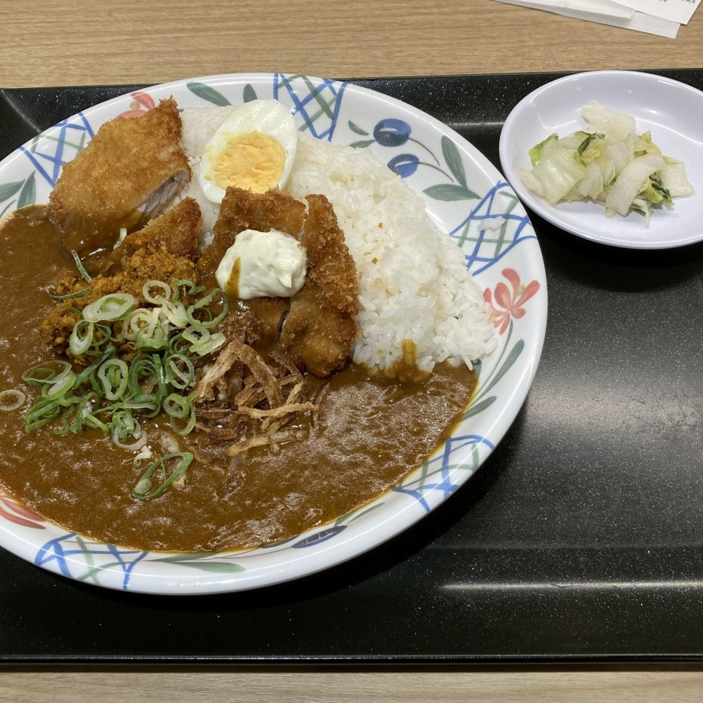 ユーザーが投稿した勝玉カレーの写真 - 実際訪問したユーザーが直接撮影して投稿した梅田カレーカレー&そば ミンガスの写真