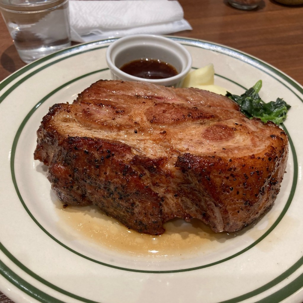 けむくじゃらさんが投稿した大手町肉料理のお店マロリーポークステーキ 大手町ホトリア店/マロリーポークステーキ オオテマチテンの写真