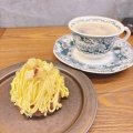 モンブラン - 実際訪問したユーザーが直接撮影して投稿した難波中カフェcafe commerceの写真のメニュー情報