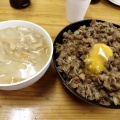 牛バラ丼 - 実際訪問したユーザーが直接撮影して投稿した渡辺通定食屋ビック鯛はのぼるの写真のメニュー情報