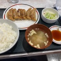 餃子定食 - 実際訪問したユーザーが直接撮影して投稿した永山十一条餃子みよしの 旭川永山店の写真のメニュー情報