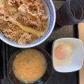 朝牛セット - 実際訪問したユーザーが直接撮影して投稿した平良牛丼吉野家 イオンタウン宮古南店の写真のメニュー情報