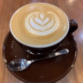 カプチーノ - 実際訪問したユーザーが直接撮影して投稿したなないろの里カフェKEYAKI COFFEEの写真のメニュー情報