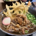 肉ごぼううどん - 実際訪問したユーザーが直接撮影して投稿した今任原うどん豊前裏打会 津田屋流 麺チャンピオンの写真のメニュー情報