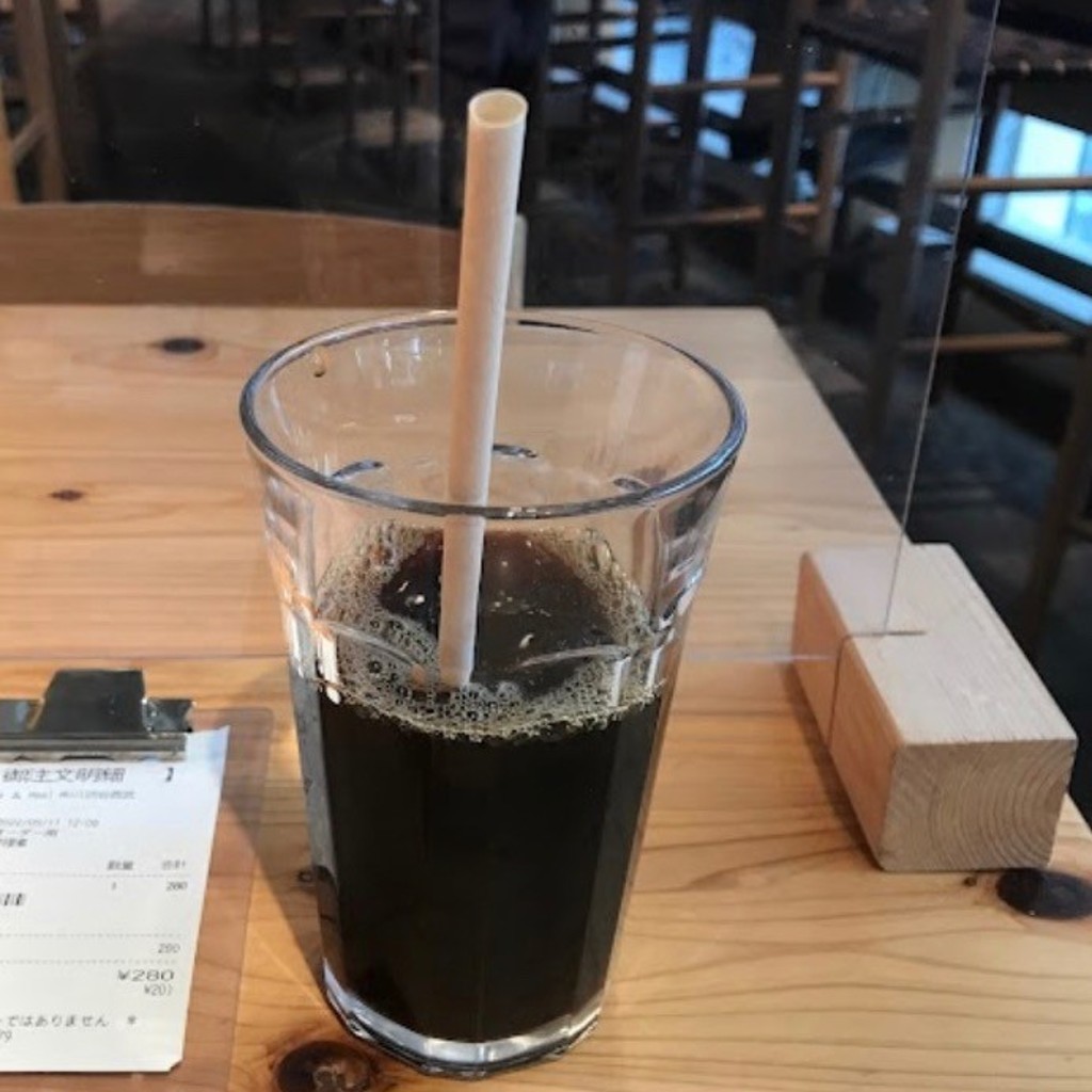 ユーザーが投稿した黒豆茶の写真 - 実際訪問したユーザーが直接撮影して投稿した玉川カフェCafe MUJI 二子玉川の写真