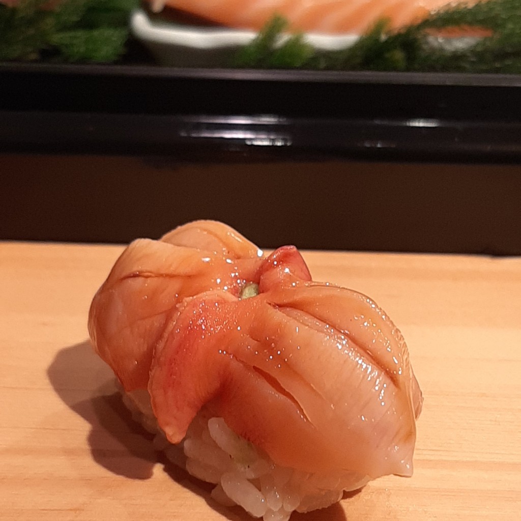ユーザーが投稿した赤貝の写真 - 実際訪問したユーザーが直接撮影して投稿した葵寿司鮨屋 とんぼ 新栄本店の写真