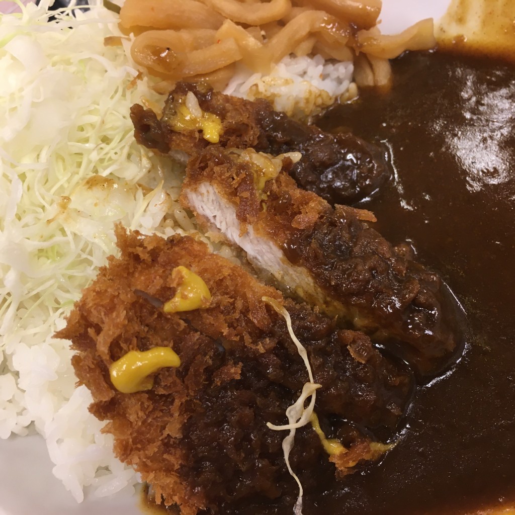 ユーザーが投稿したカツカレーの写真 - 実際訪問したユーザーが直接撮影して投稿した浜寺石津町西とんかつかつや 堺石津店の写真