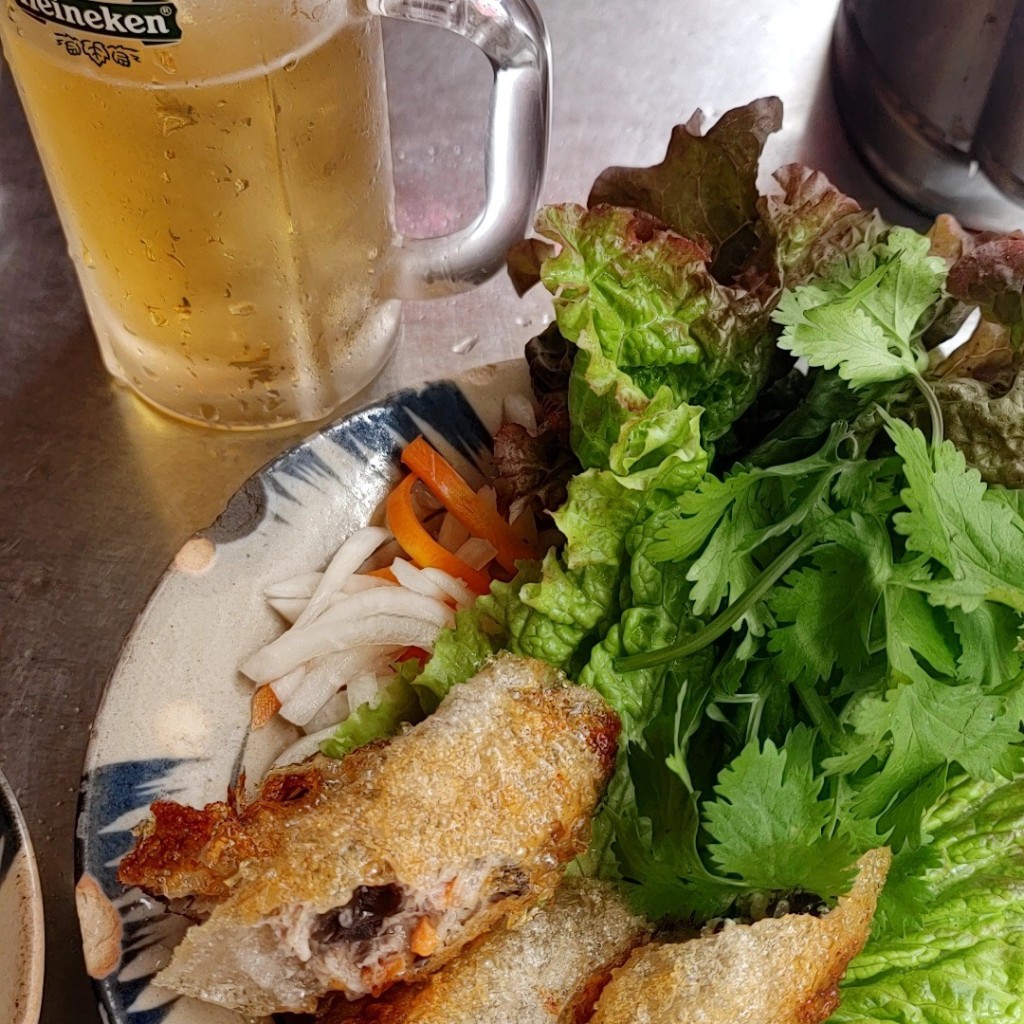 ユーザーが投稿した揚げ春巻きの写真 - 実際訪問したユーザーが直接撮影して投稿した中野ベトナム料理ビア ホイ チョップの写真